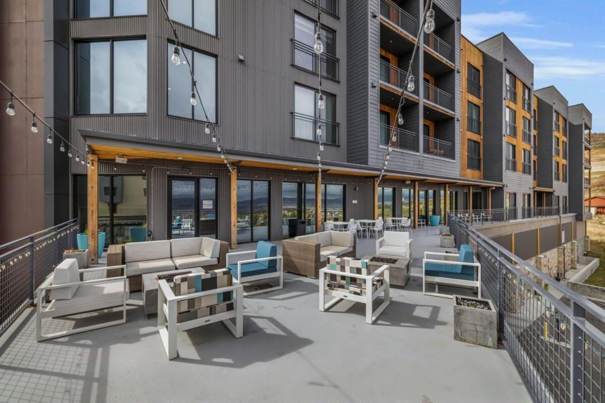 פארק סיטי Ski-In Ski-Out Canyons Village Retreat מראה חיצוני תמונה